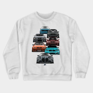 bmw m3 m4 evolution type1 Crewneck Sweatshirt